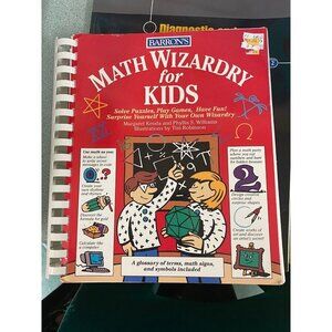 Teacher resource book workbook Math Wizardry for Kids Barrons